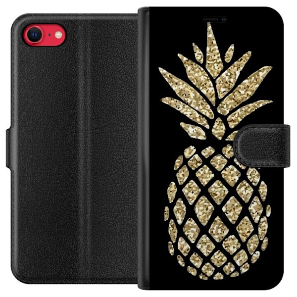 Apple iPhone 7 Plånboksfodral Ananas