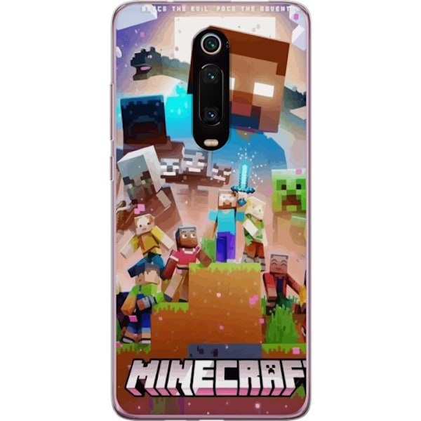 Xiaomi Mi 9T Pro  Läpinäkyvä kuori Minecraft