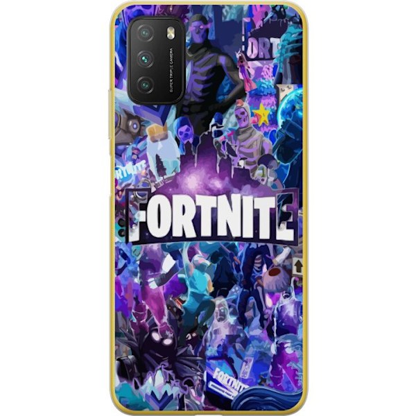 Xiaomi Poco M3  Gennemsigtig cover Fortnite