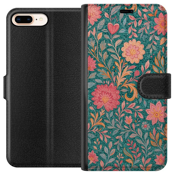 Apple iPhone 7 Plus Plånboksfodral Floral Dream