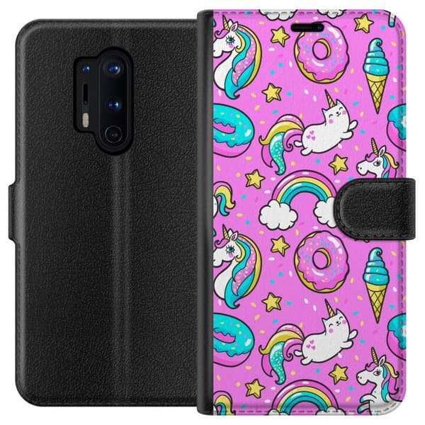 Kompatibelt Plånboksfodral till OnePlus 8 Pro Unicorn