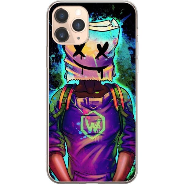 Kompatibelt Mobilskal till Apple iPhone 11 Pro Fortnite Marshmello