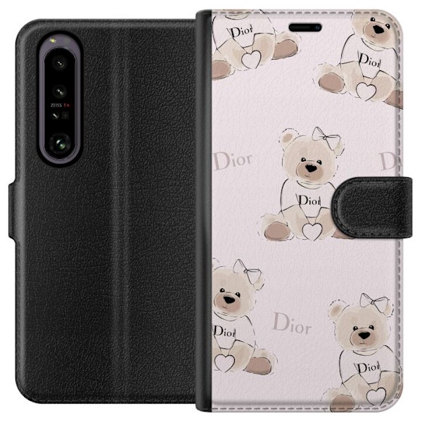 Sony Xperia 1 IV Lompakkokotelo Teddy Dior Vibes - ylellinen n