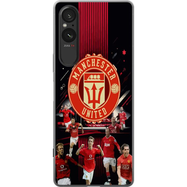 Sony Xperia 10 VI Läpinäkyvä kuori Manchester United F.C.