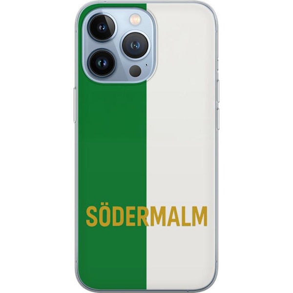 Apple iPhone 13 Pro Läpinäkyvä kuori Södermalm - jalkapallo