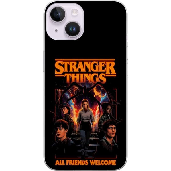 Kompatibelt Mobilskal till Apple iPhone 14 Stranger Things Netflix serie sci fi mysterium