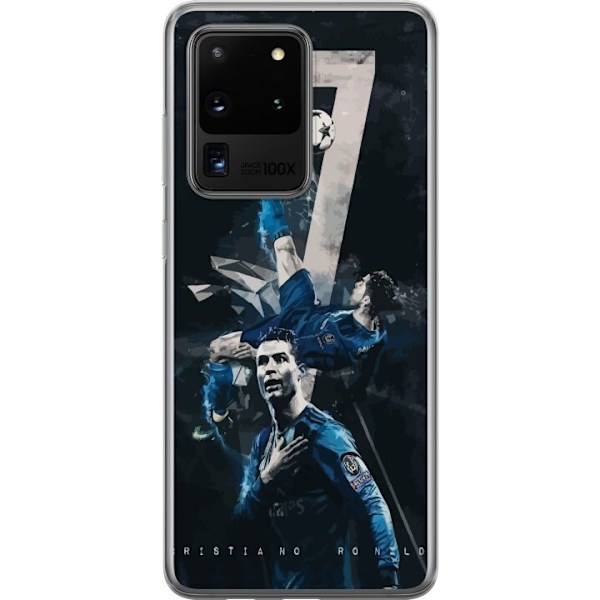 Samsung Galaxy S20 Ultra Gennemsigtig cover Ronaldo