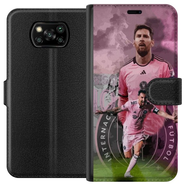 Xiaomi Poco X3 NFC Lompakkokotelo Messi