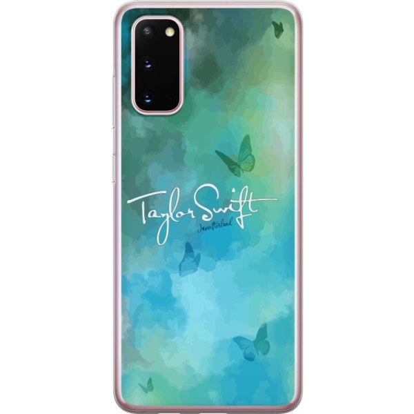 Samsung Galaxy S20 Läpinäkyvä kuori Taylor Swift