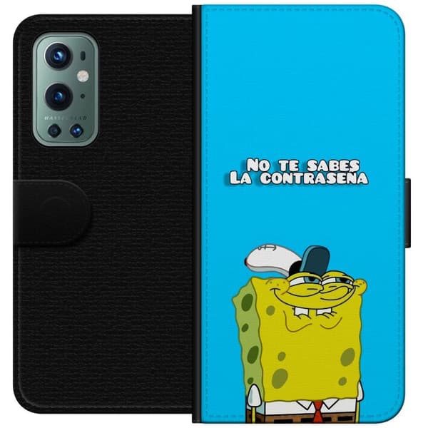 Kompatibelt Plånboksfodral till OnePlus 9 Pro SpongeBob SquarePants