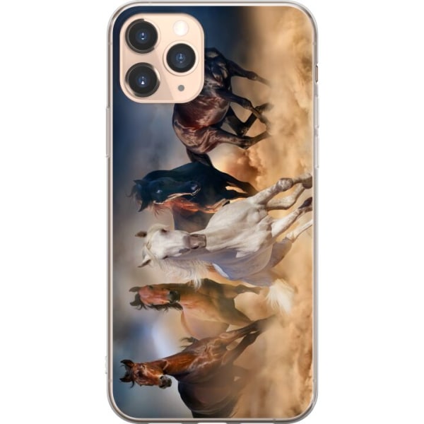 Apple iPhone 11 Pro Cover / Mobilcover - Heste