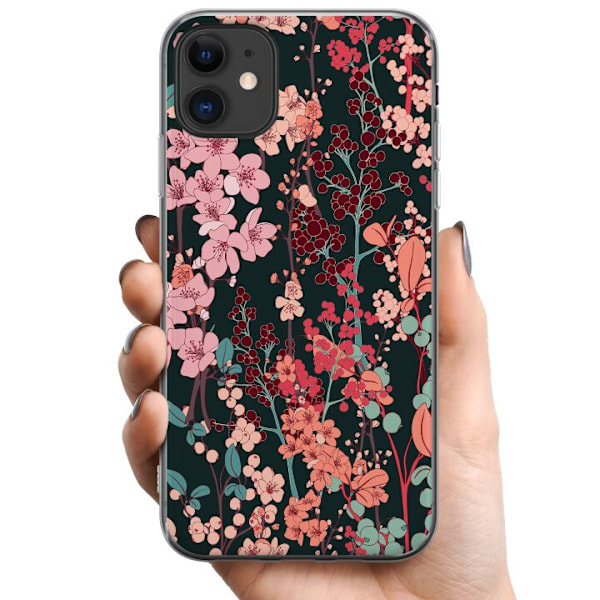 Apple iPhone 11 TPU Matkapuhelimen kuori Kasvimaan Retro