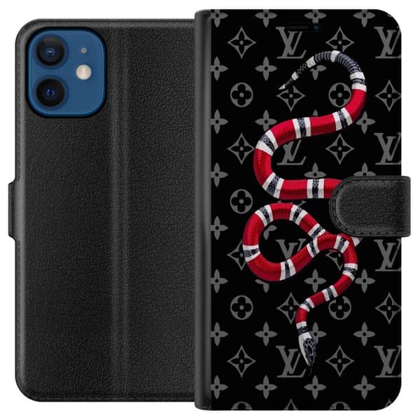 Kompatibelt Plånboksfodral till Apple iPhone 12 mini Snake