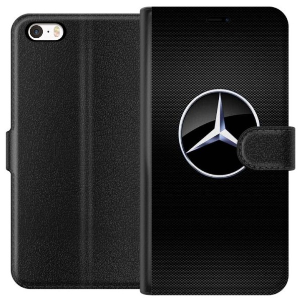 Apple iPhone 5 Lompakkokotelo Mercedes