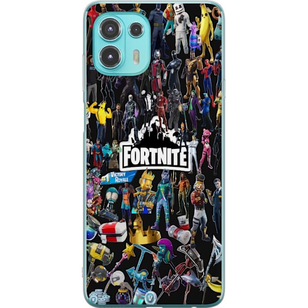 Motorola Edge 20 Lite Genomskinligt Skal Fortnite