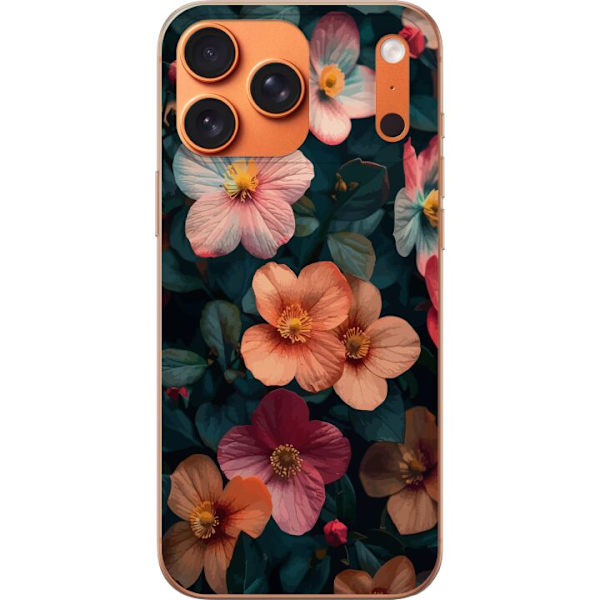 Kompatibelt Mobildeksel til Apple iPhone 17 Pro Max Blomster