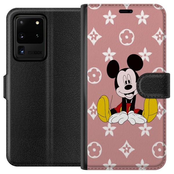 Samsung Galaxy S20 Ultra Plånboksfodral Mickey Mouse