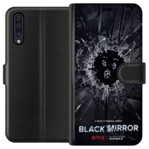 Samsung Galaxy A50 Plånboksfodral Black Mirror Sci-Fi Netflix