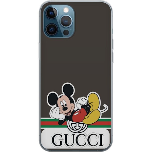 Apple iPhone 12 Pro Läpinäkyvä kuori Gucci Musse Pig