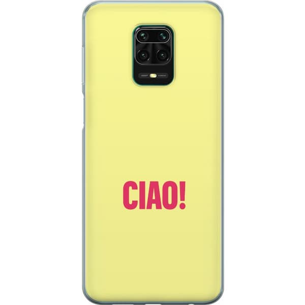 Kompatibelt Mobilskal till Xiaomi Redmi Note 9 Pro Rosa CIAO gul