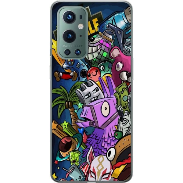 OnePlus 9 Pro Gennemsigtig cover Minecraft