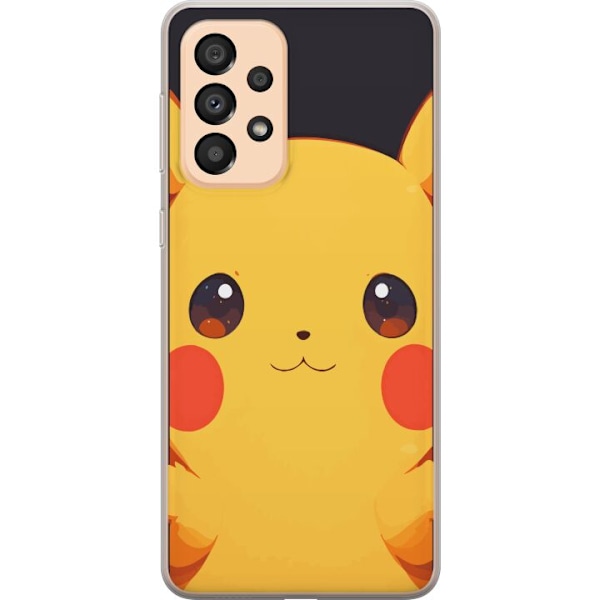 Samsung Galaxy A33 5G Läpinäkyvä kuori Pikachu