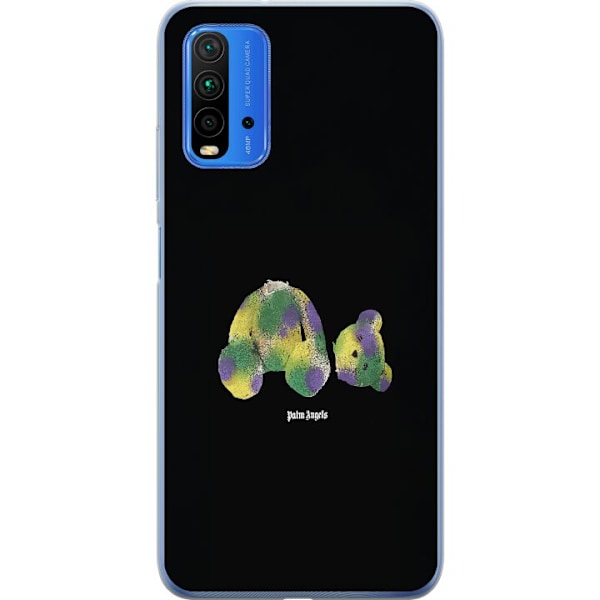 Xiaomi Redmi 9T Läpinäkyvä kuori Palm Angels Teddy