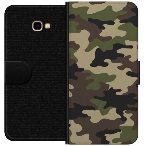 Samsung Galaxy J4+ Lommeboketui Militær