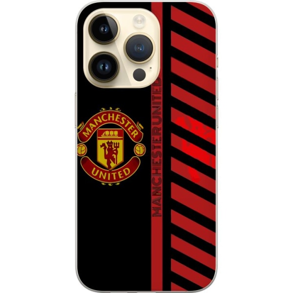 Apple iPhone 15 Pro Gjennomsiktig deksel Manchester United