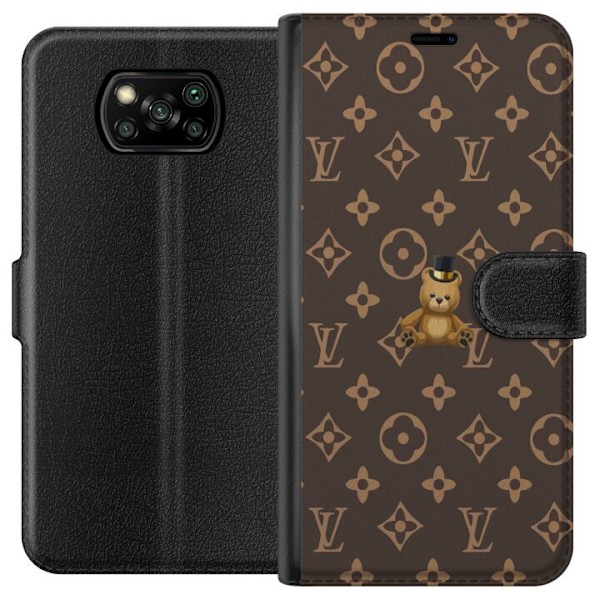 Xiaomi Poco X3 NFC Plånboksfodral LV LV BEAR