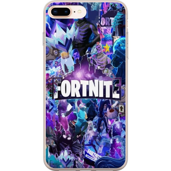 Apple iPhone 7 Plus Gennemsigtig cover Fortnite