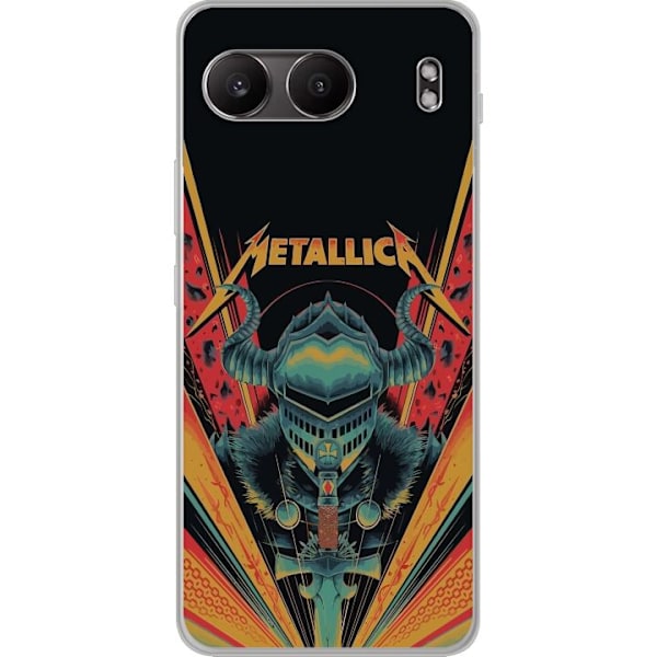 OnePlus Nord 4 Läpinäkyvä kuori Metallica