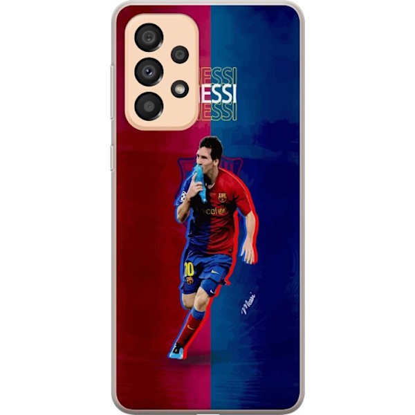 Samsung Galaxy A33 5G Gjennomsiktig deksel Messi