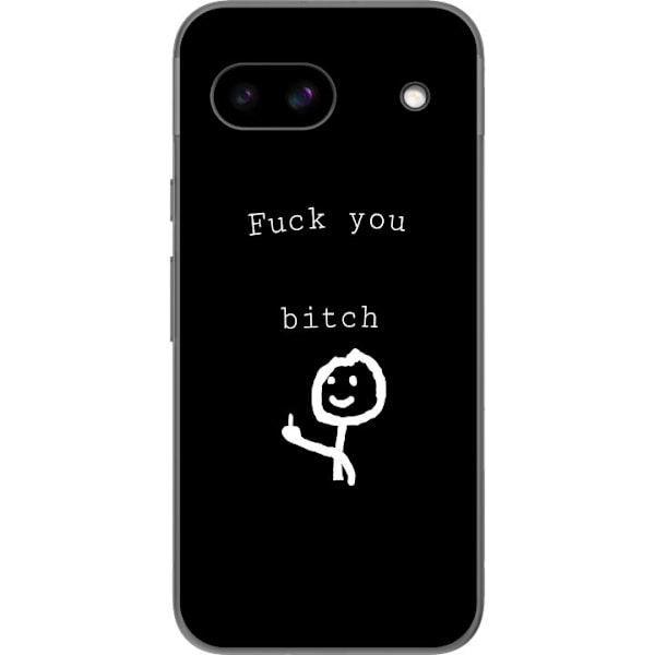 Google Pixel 8a Läpinäkyvä kuori F YOU B