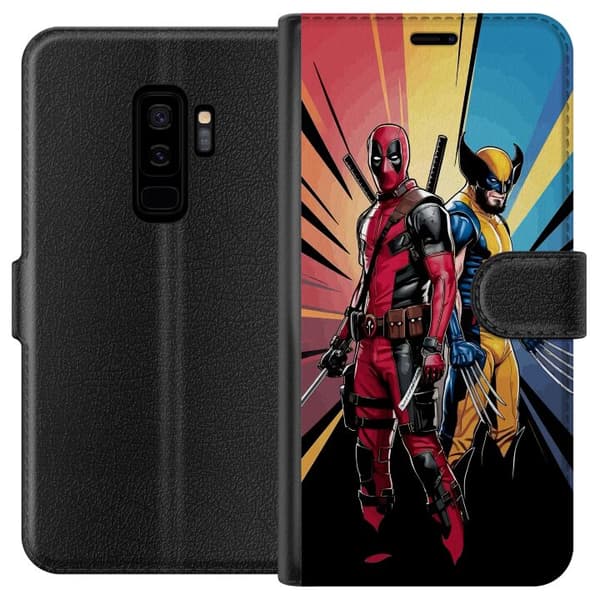 Kompatibel Tegnebogsetui til Samsung Galaxy S9+ Wolverine