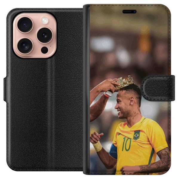 Apple iPhone 16 Pro Tegnebogsetui Neymar