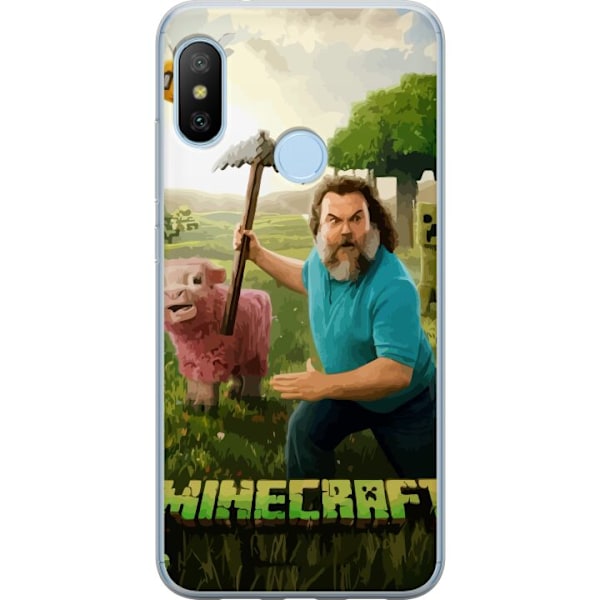 Xiaomi Mi A2 Lite Läpinäkyvä kuori A Minecraft Movie