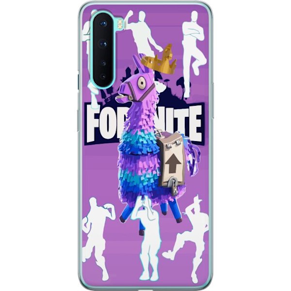 OnePlus Nord Gennemsigtig cover Fortnite