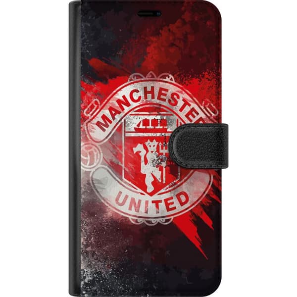 Kompatibel Tegnebogsetui til Apple iPhone 13 mini Manchester United F.C.