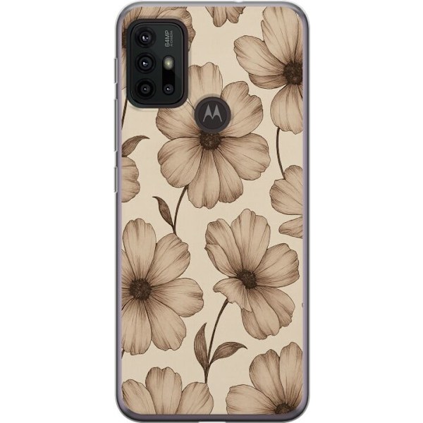 Motorola Moto G30 Genomskinligt Skal Pastel Rush