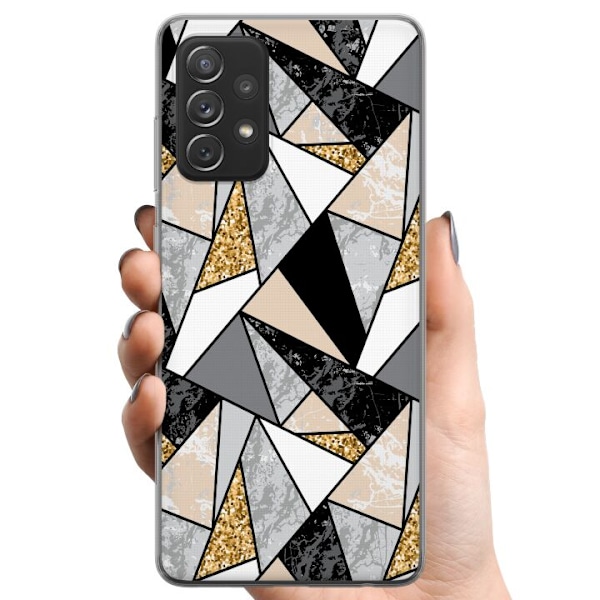Samsung Galaxy A52 5G TPU Mobilskal Marble Print