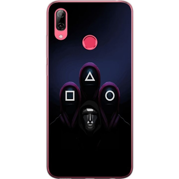 Huawei Y7 (2019) Gennemsigtig cover Squid Game 2