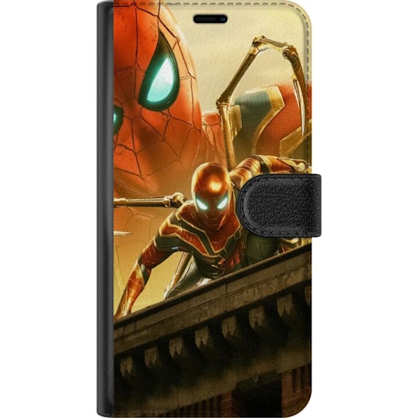 Apple iPhone 16 Lommeboketui Spiderman