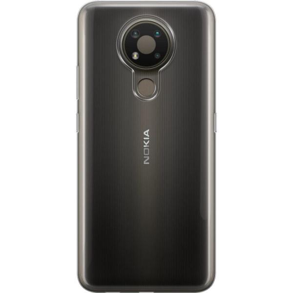Nokia 3.4 Läpinäkyvä Kuoret TPU