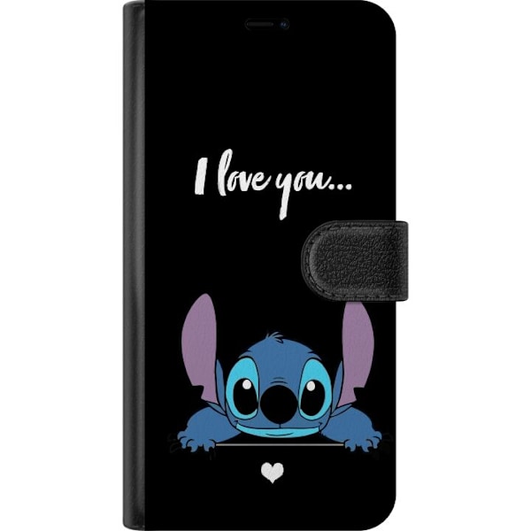 Huawei P30 lite Tegnebogsetui Stitch Jeg Elsker Dig