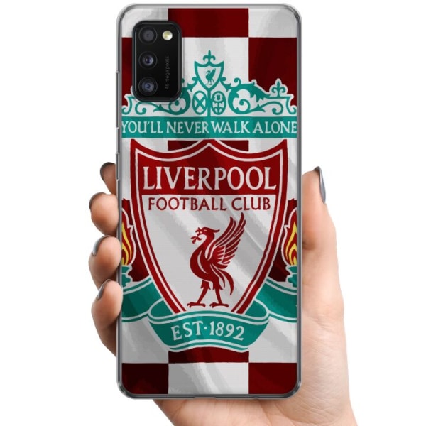 Samsung Galaxy A41 TPU Matkapuhelimen kuori Liverpool FC