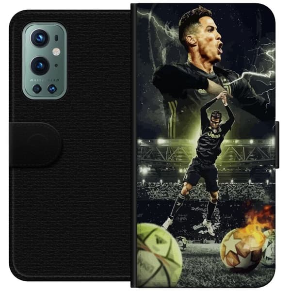 Kompatibel Tegnebogsetui til OnePlus 9 Pro Ronaldo