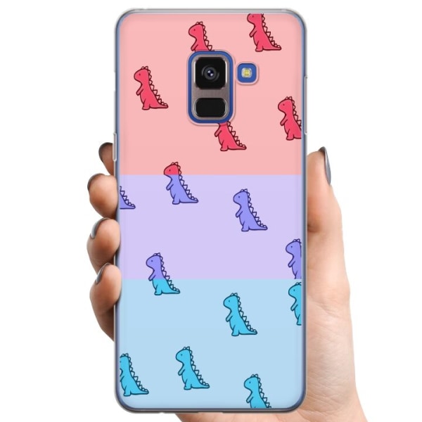 Samsung Galaxy A8 (2018) TPU Mobilskal Dino