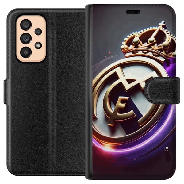 Kompatibelt Lommeboketui til Samsung Galaxy A53 5G Real Madrid CF