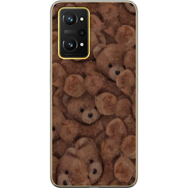 Realme GT Neo 3T Gjennomsiktig deksel Teddy